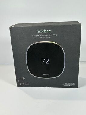 ecobee EB-STATE5-01 Smart Thermostat with Smart Sensor - New Open Box